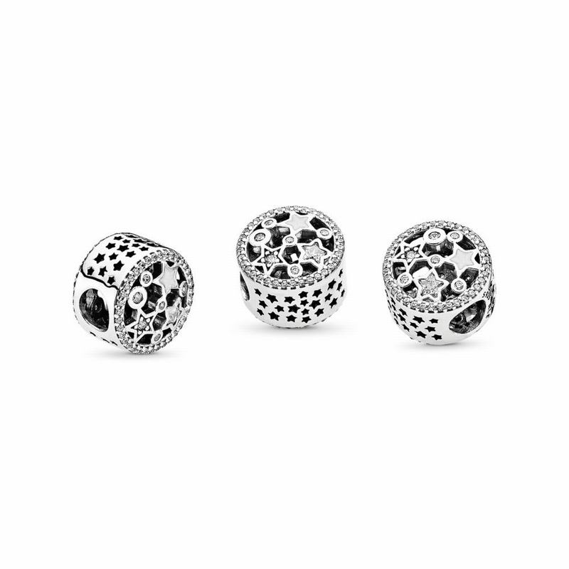 Pandora Illuminating Stars Charm NZ, Sterling Silver (938217-YIX)